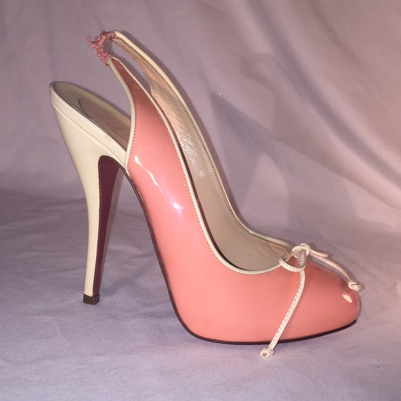 Christian Louboutin Shoes - Louboutin Slingback Patent Leather Pumps!